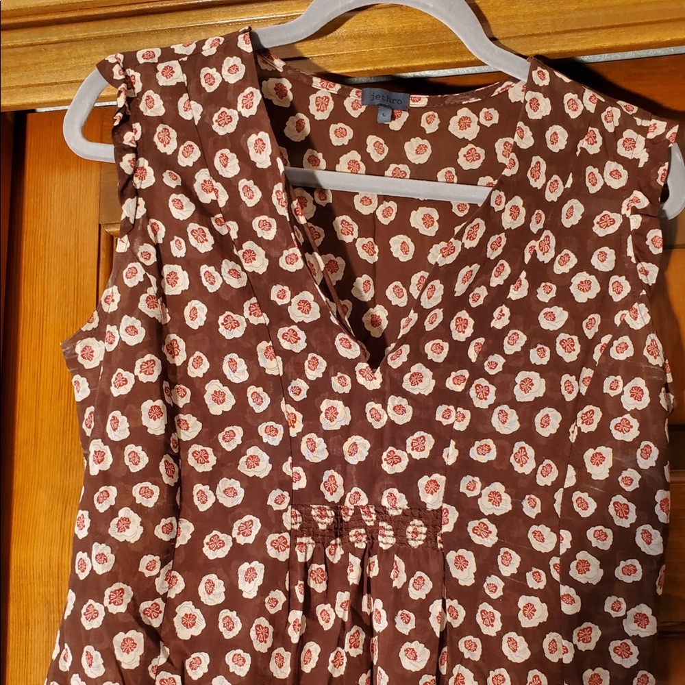 Anthropologie Sleeveless top brown